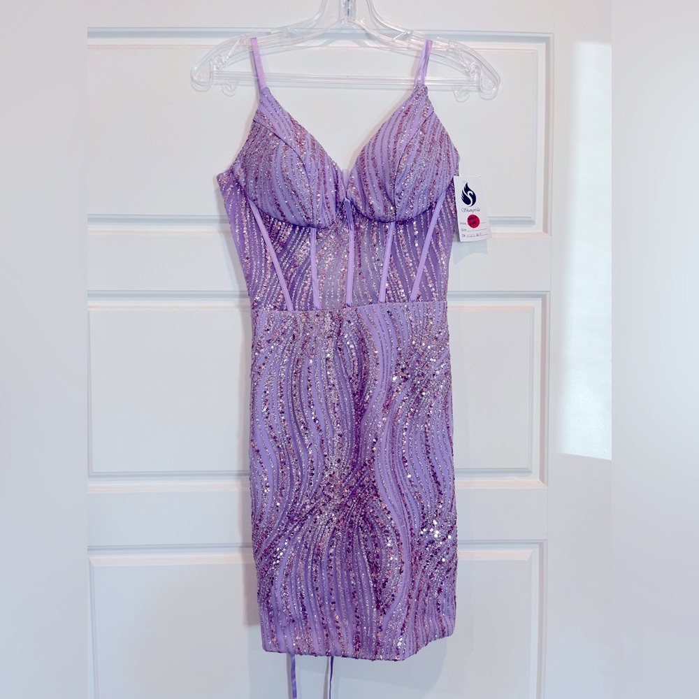 Lavender formal dress